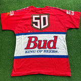Vintage Bud King Of Beers Tee Size L