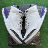 Jordan Dark Iris 3s Size 11