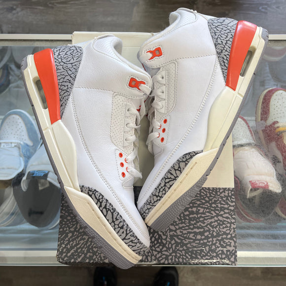 Jordan Georgia Peach 3s Size 11.5W/10M
