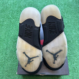 Jordan Black Metallic 5s Size 9