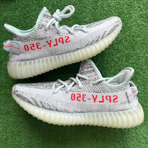 Yeezy Blue Tint 350 V2s Size 7