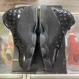 Jordan Black Cap And Gown 13s Size 9.5
