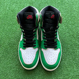 Jordan Lucky Green 1s Size 12W/10.5M