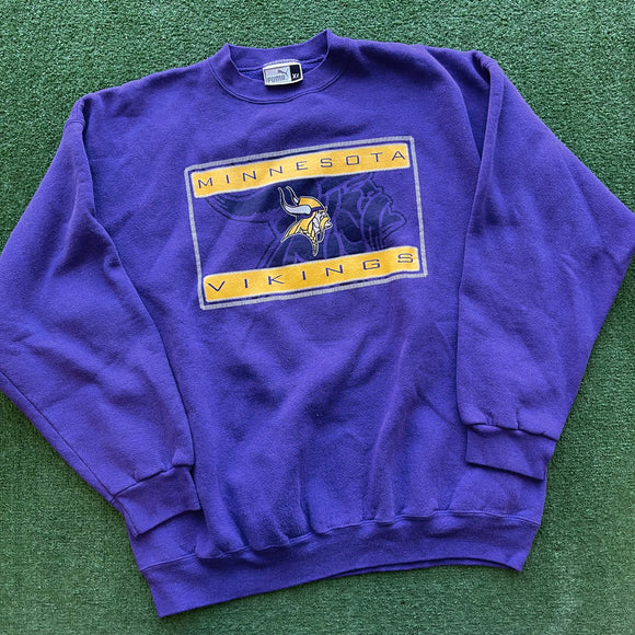 Vintage Minnesota Vikings Crewneck Size XL
