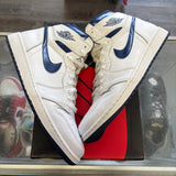 Jordan Metallic Navy 1s Size 12