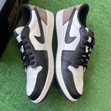 Jordan Mocha Low 1s Size 9.5