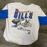 Vintage Buffalo Bills Baseball Jersey Size L