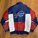 Vintage Buffalo Bills Leather Jacket Size L