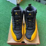 Jordan Black University Gold 12s Size 11