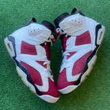 Jordan Carmine 6s Size 11