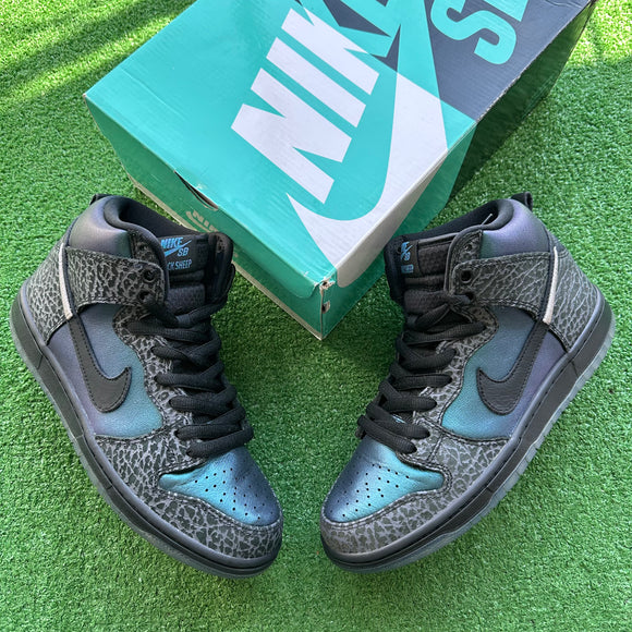 Nike Black Sheep Hornet SB High Dunk Size 8