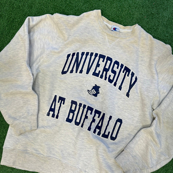 Vintage University at Buffalo Champion Crewneck Size XXL