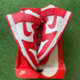 Nike Championship Red High Dunks Size 8.5