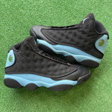 Jordan Black University Blue 13s Size 11