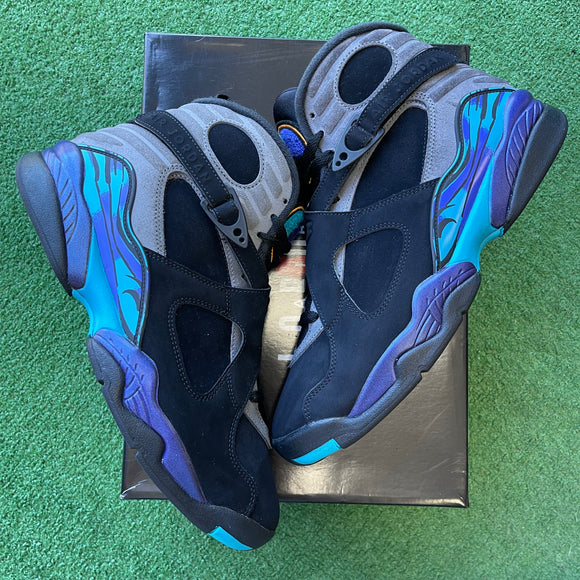 Jordan Aqua 8s Size 10.5