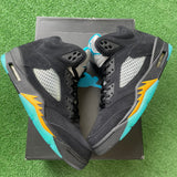 Jordan Aqua 5s Size 10.5
