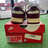 Nike Team Red Low Dunk Size 8W/6.5M