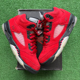 Jordan Raging Bull 5s Size 7Y