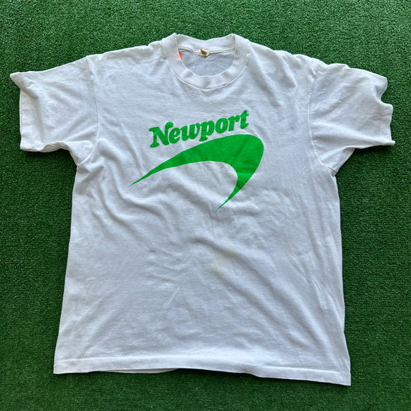 Vintage Newport Cigarettes Tee Size XL