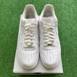 Nike White Air Force 1s Size 12
