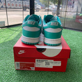 Nike Clear Jade Low Dunks Size 11.5