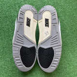 Jordan Black Metallic Silver 2/3s Size 11.5