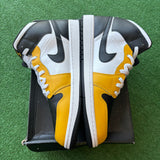 Jordan Yellow Ochre Mid 1s Size 12
