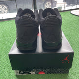 Jordan Black Cat 3s Size 10
