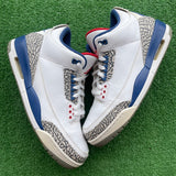 Jordan True Blue 3s Size 12