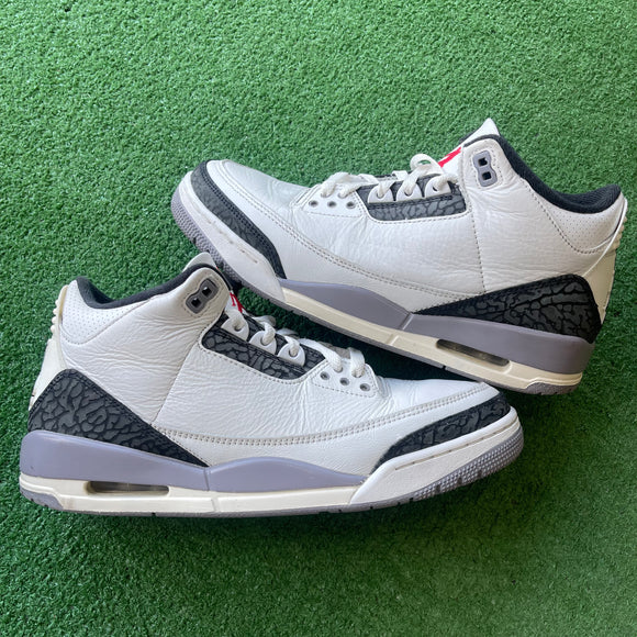 Jordan Cement Grey 3s Size 9.5