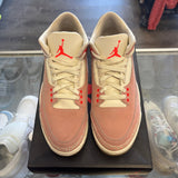 Jordan Rust Pink 3s Size 10W/8.5M