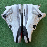 Jordan White Cement 4s Size 11.5