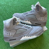 Jordan Wolf Grey 5s Size 11