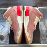 Jordan Rust Pink 3s Size 10W/8.5M