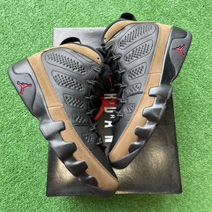 Jordan Olive 9s Size 10