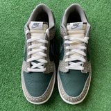 Nike Vintage Green Dark Stucco Low Dunk Size 11.5