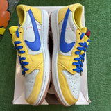 Jordan Travis Scott Canary Yellow Low 1s Size 11.5W/ 10M
