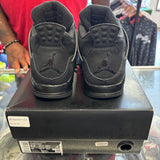 Jordan 2020 Black Cat 4s Size 9.5