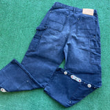 Japanese Sorrows Denim Carpenter Pants