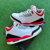 Jordan Fire Red 3s Size 11