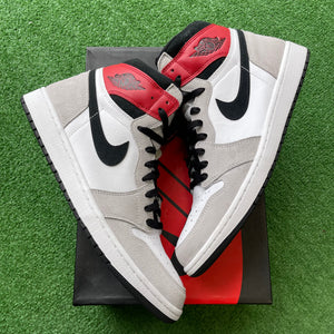 Jordan Light Smoke Grey 1s Size 12
