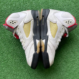 Jordan Fire Red 5s Size 6.5Y