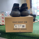 Yeezy Black Red 350s Size 13