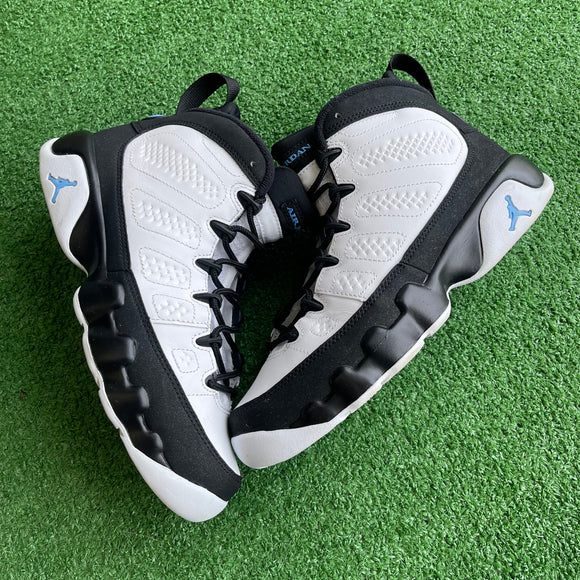 Jordan University Blue 9s Size 6Y