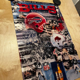 Vintage Buffalo Bills History Poster