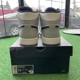 Jordan Light Smoke Grey Mid 1s Size 10
