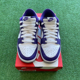 Nike Court Purple Low Dunk Size 6.5