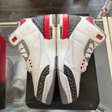 Jordan Fire Red 3s Size 7Y