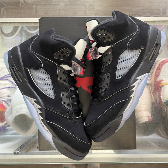 Jordan Reimagined Black Metallic 5s Size 7Y