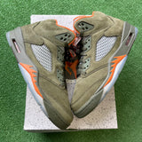 Jordan Olive 5s Size 10